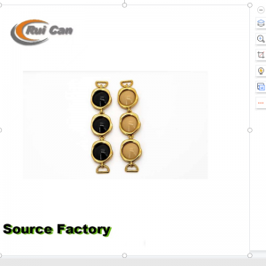 Hợp kim kẽm khóa giày