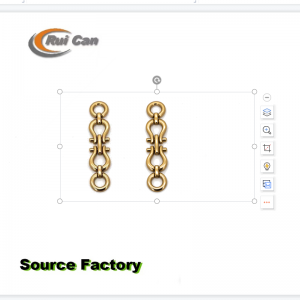 Khóa giày hợp kim kẽm