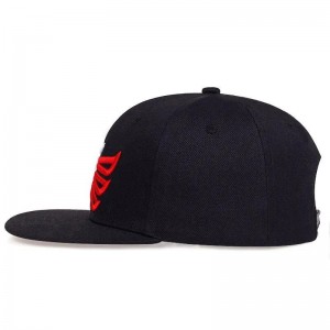 Bán buôn Snapback Map Custom có ​​thể điều chỉnh mũ Hip Hop với logo được thực hiện ở Pakistan
