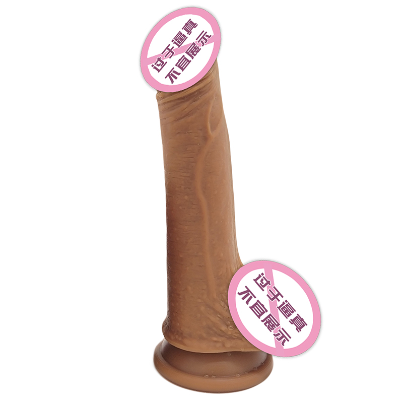 820 Cửa hàng dành chongười lớn gợi cảm Giá bán buôn Kích thước lớn Sex Dildo Tiểu thuyết Đồ chơi mềm mại Silicone Lực đẩy dương vật giả cho phụnữ trongnữ thủ dâmnữ