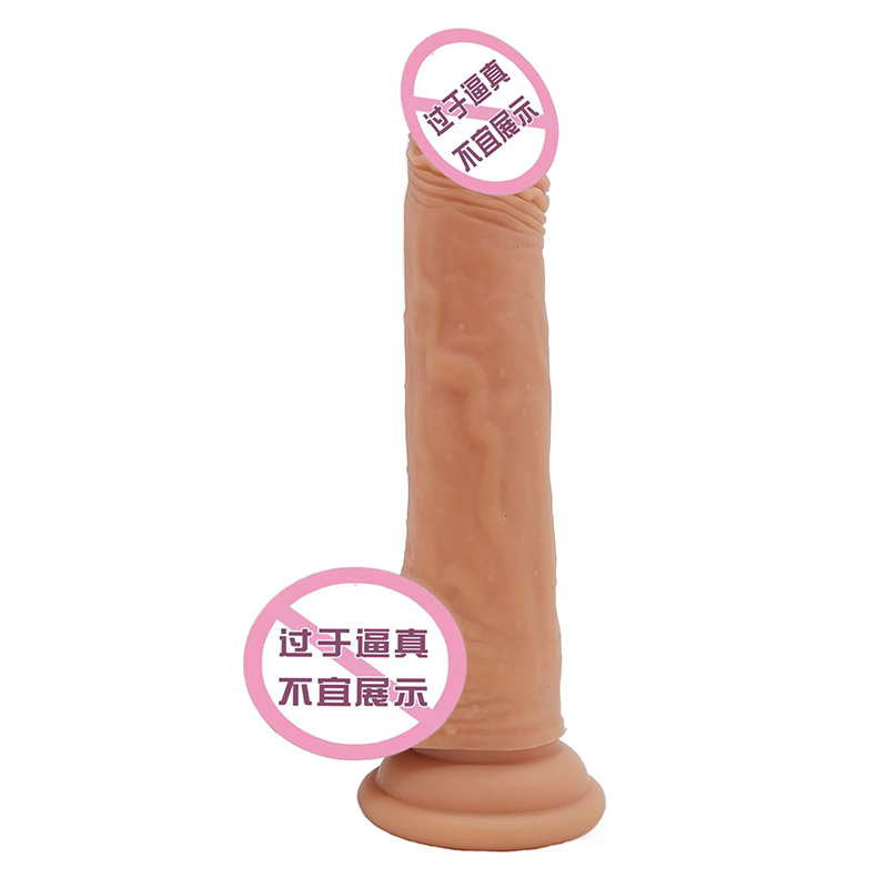815 Cửa hàng dành chongười lớn gợi cảm Giá bán buôn Kích thước lớn Sex Dildo Tiểu thuyết Đồ chơi mềm mại Silicone Lực đẩy dương vật giả cho phụnữ trongnữ thủ dâmnữ