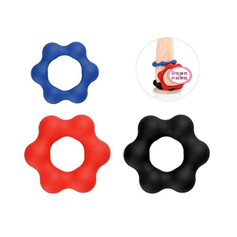 Bánnóng đàn ông Đồ chơi tình dục Đồ dương vật Ring Ring chonam giới thủ dâm (sáu hạt)