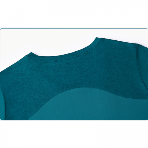 Tie chia tách áo phông yoga