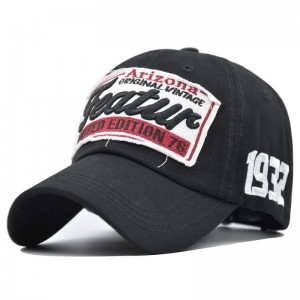 Unisex Cotton có thể điều chỉnh COTTALING 6 Bảng được trang bị mũ bóng chày với logo thêu tùy chỉnh