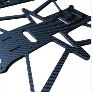 Tùy chỉnh bằng sợi carbon CNC Dịch vụ CNC Cắt gia công
