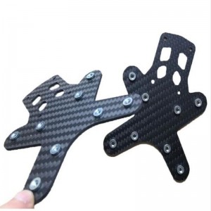 Tùy chỉnh bằng sợi carbon CNC Dịch vụ CNC Cắt gia công