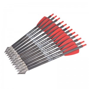 114521-04 ID6.2mm sợinỏ bằng sợi carbon Bu lông thép Broadheads System System adder/R9/RX SUNTER