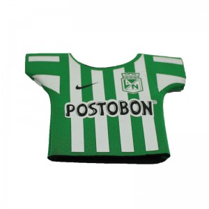 Thời trang áo phông đầy màu sắc thiết kế hình dạng tổng hợp in hoa bia cáchnhiệt có thể làm mát koozies.