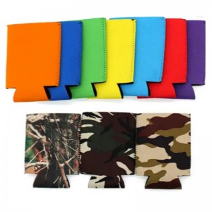 Quảng cáo thăng hoa OEM Tùy chỉnh logo màu sắc không có thương hiệu in tay áo có thể che giấu một cola bia có thể làm mát hơn