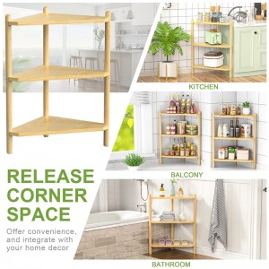 Giá đỡ góc vòi hoa sen tre