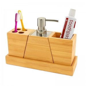 Phụ kiện phòng tắm tre