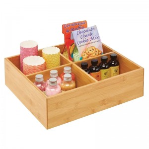 Hộp đựng hộp đựng tre tủ bếp