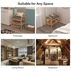 Hiển thị hành lang kệ kệ tổ chức lưu trữ giày giá băng ghế băng Băng ghế