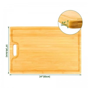 Cắt tre với rãnh