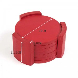 Cúp tre đầy màu sắc hiện đại pan pan bia tre senaster đặt vòng tròn