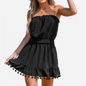 Bãi biển Váy che phủ tua rua