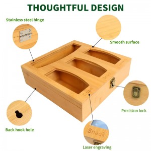 Lưu trữ túi khóa kéo tre