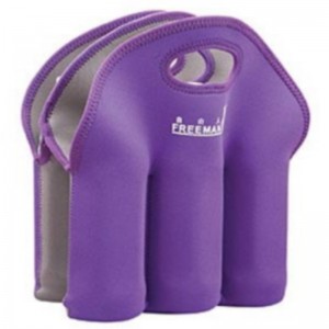 Bán buôn vải Neoprene 6 gói bia Neoprene Túi Túi rượu vang đỏ cho Bãi biển Picnic