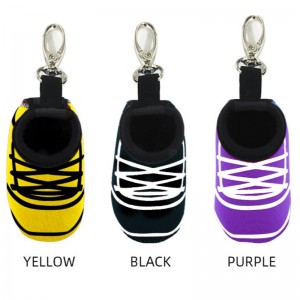 Bán buôn Neoprene Hai quả bóng golf đóng gói túi eo Túi đựng túi golf tùy chỉnh với móc