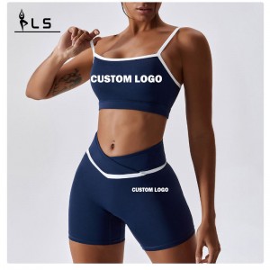 SC9271 Phụnữ hoạt động tập thể dục tập thể dục tập yoga bộngắn thể thao phụnữ áongực liền mạch quần yoga quần legging