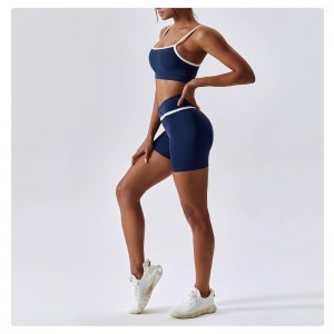 SC9271 Phụnữ hoạt động tập thể dục tập thể dục tập yoga bộngắn thể thao phụnữ áongực liền mạch quần yoga quần legging