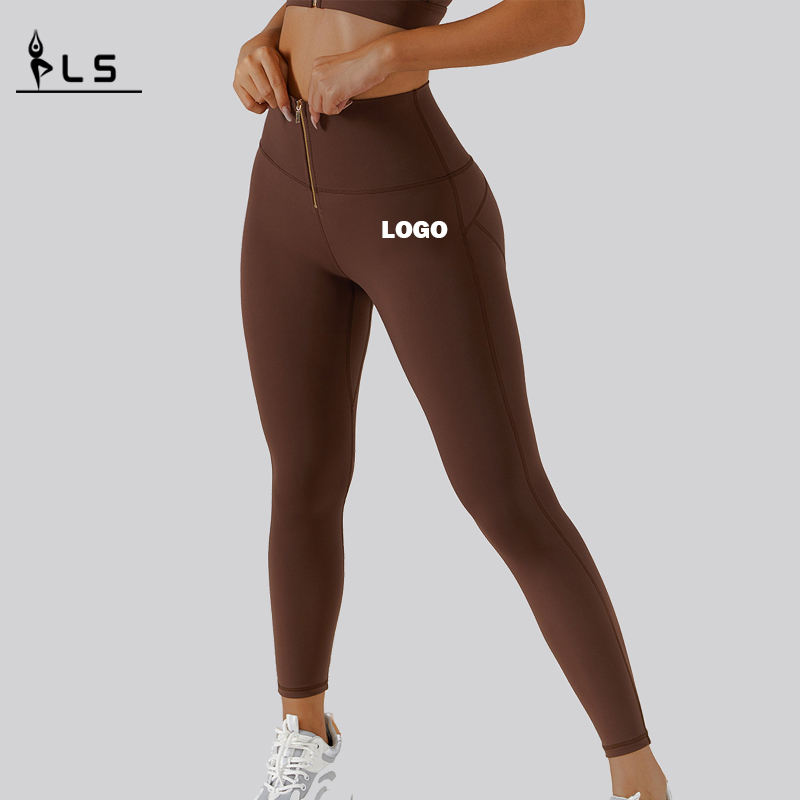 SC1097 75%nylon 25% Spandex Leggings Sport cho phụnữ tập thể dục quần yoga Thể dục chạy quần legging