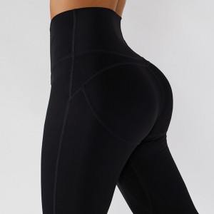 SC1097 75%nylon 25% Spandex Leggings Sport cho phụnữ tập thể dục quần yoga Thể dục chạy quần legging