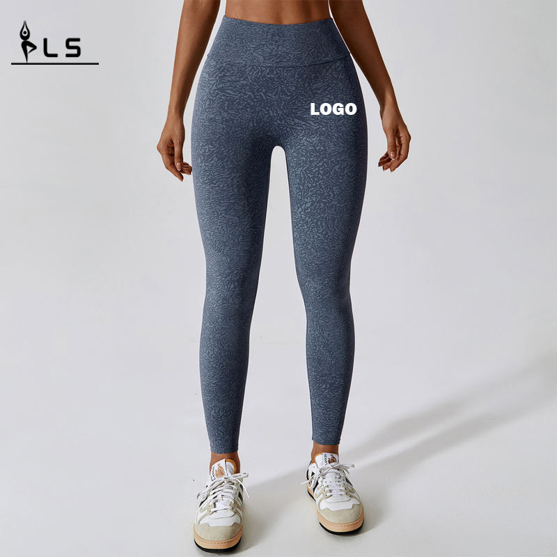 SC1092 LOMO LOGO tùy chỉnh quần legging cho phụnữ đẩy quần legging phụnữ cao eo Scrunch mông yoga quần