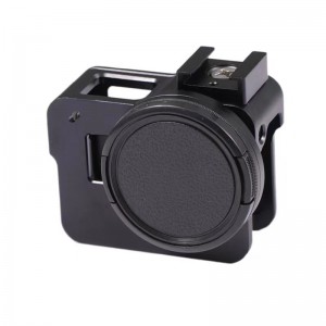 6061 Vỏ máy ảnh hành động hợp kimnhôm CNC Gia công tùy chỉnh bề mặt anod hóa