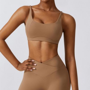 SC10135 Thể thao thể thao áongực tùy chỉnh logo Ladies Nén mềm Yoga Dry Yoga Chạy tập thể dục Sexy Sports Bra