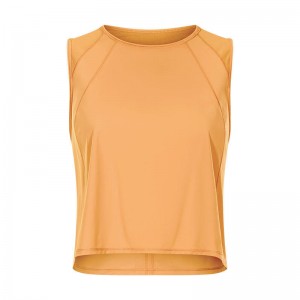 SC10245 Yoga Gym tập thể dục tập thể dục xe tăng Vest Top Quần áo Yoga Tank top Phụnữ tùy chỉnh