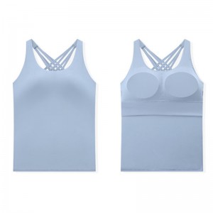 SC10251 Xe tăng tùy chỉnh Top Stringer Tank Top Body Body Fashion Loose Blouse Vest Yoga Vest