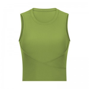 SC10254 Vest Sportswear Workout Tank Tank top cho phụnữ có gân đệm Yoga Tank Top Bra