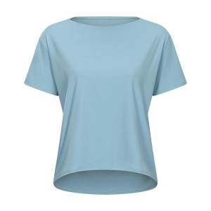 SC10266 Logo tùy chỉnh Yoga Áo sơ mi tập luyện tập luyện yoga áo yogangắn thể thao tập luyện yoga dễ dàng