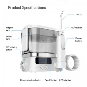 Thiết kế phổ biến Răng mạnh mẽ Máy làm sạch áp lực không giới hạn 3 Modes Nước dùng chỉnha khoanha khoa SPET STEF