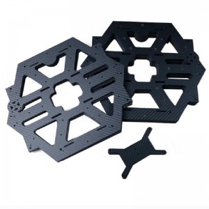 Thuyền xe RC tùy chỉnh FPV đua máy bay khôngngười lái máy bay CNC phay các bộ phận sợi carbon 3K Khung sợi carbon