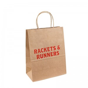 Bán buôn thực phẩm in logo tùy chỉnh lấy đi túi giấy kraft Tea Túi đựng đồ trà