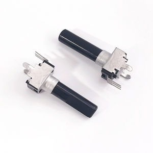 Chất chiết áp quay: DB-09K 3 Pins Gang đơn 9mm dọc