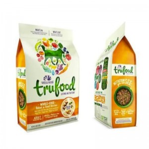 Tùy chỉnh Big 10kg 15kg 20kg có thể định kỳ lại khóa kéo PLA PBAT BIEGREARABLE PET PET Dog Chó xử lý túi ăn vặt cho thức ăn