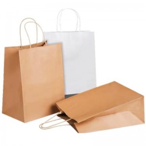 Túi giấy kraft với logo của riêng bạn