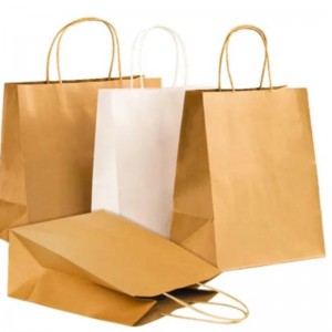 Túi giấy kraft với logo của riêng bạn