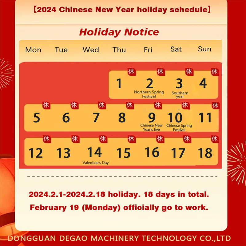 Thông báo kỳnghỉ lễ hội mùa xuân chính thức