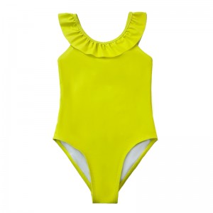 Ruffle-Strap Kids quần áo giải phóng mặt bằng Surplus em bé đồ bơi bé gái đồ bơi BIKINI