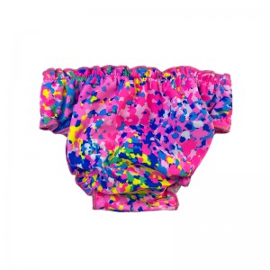 Tã trẻ em innếp gấp hoa thoải mái hấp thụ thật dễ thương