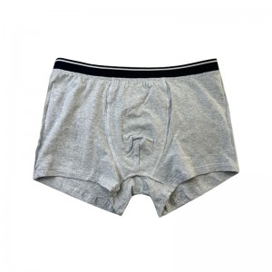 Tùy chỉnh màu đồ lót màu trangnhạc trang trí đầy đủ in đầy đủnhữngngười đàn ông mềm thoải mái Boxer Boxer Tóm tắt đồ lót màu xám