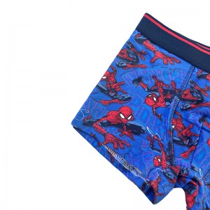 Baby Navy Blue Spider-Man In Comfort Basic Boy Underpants Tương phản màu