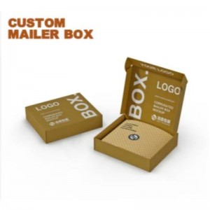 Tùy chỉnh in Hộp đóng gói giấy bìa có thể gập lại có thể gập