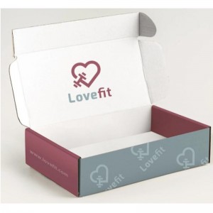 Logo in logo tùy chỉnh có thể gập lại bằng bìa cứng giấynước hoa trang sức bao bì đồ trang sức vận chuyển đóng gói mailer quà tặng Giáng sinh hộp carton hộp