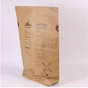 Túi đựng bột bánh mì bột bánh mì bột bánh mìngô tùy chỉnh 2kg 25kg thân thiện với môi trường với logo của riêng bạn có thể tái chế