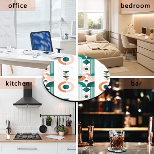 Lượng đế lót ly thăng hoa khoảng trống Neoprene Square Round cho đồ uống Coasters Sublimation Blank